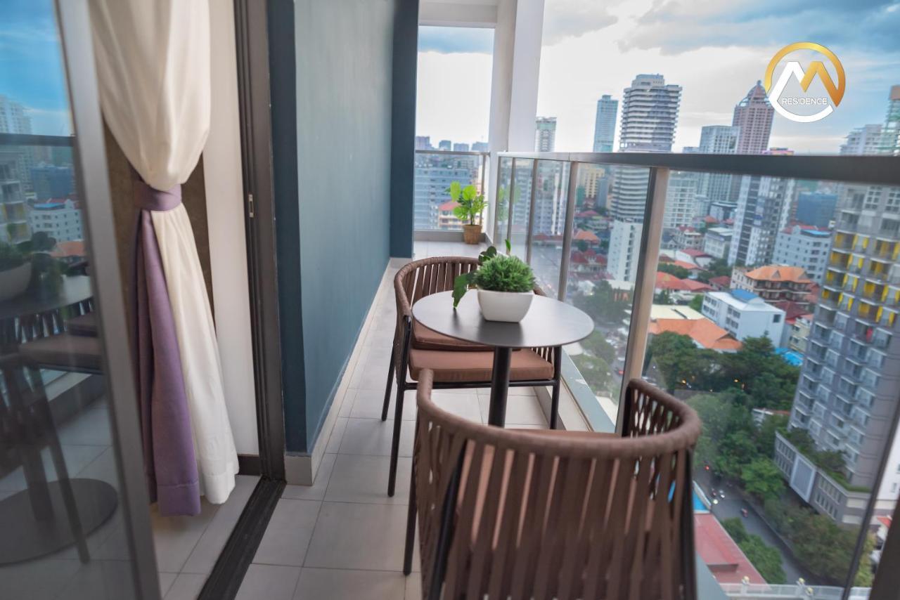 Infinity Pool Hotel Phnom Penh Down To 24 Usd In M Residence Exterior photo